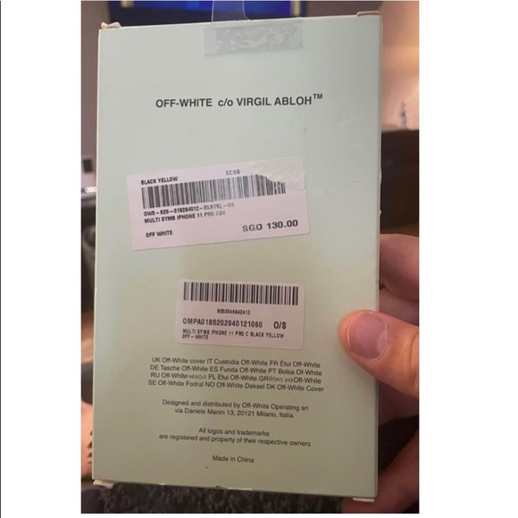 Case Off-White TM for Apple Iphone 11 Pro - Picture 2 of 3